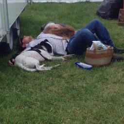 Sleepy family at the Country fair!